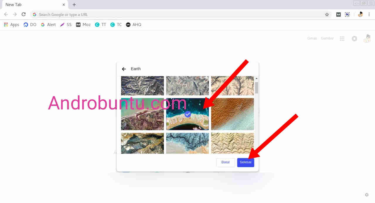 Cara Ganti Background Google Chrome Dengan Mudah Dan Cepat