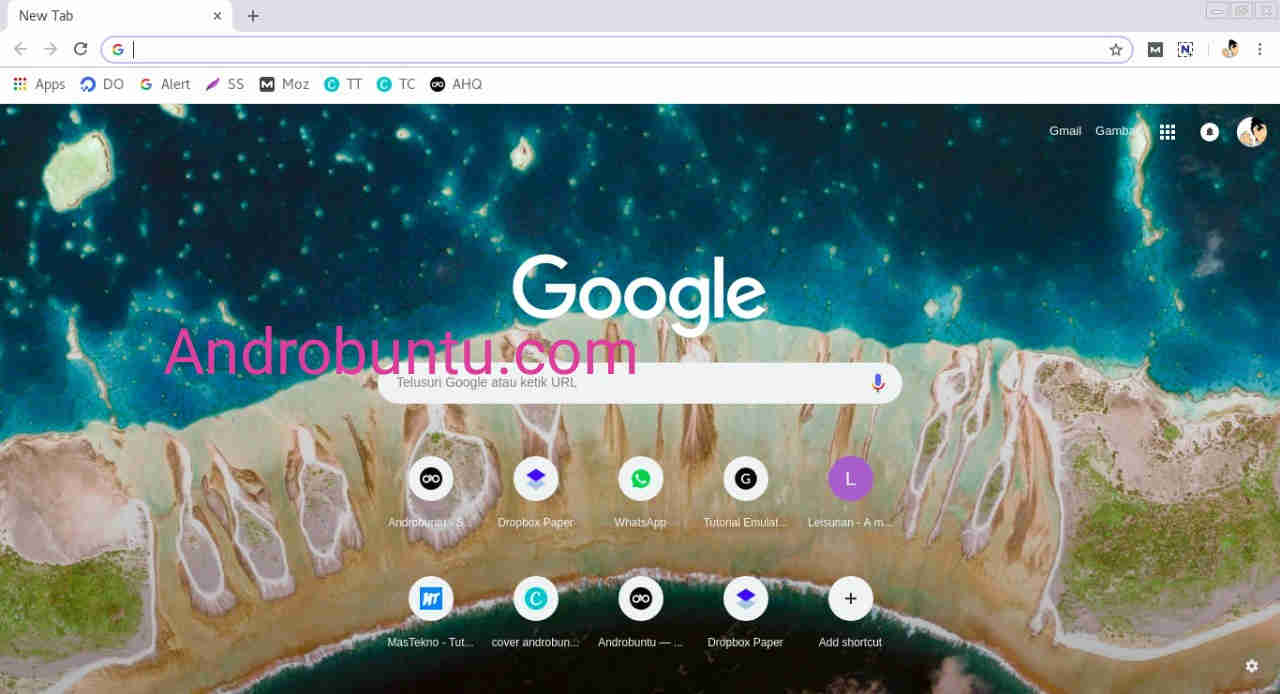 Cara Ganti Background Google Chrome Dengan Mudah Dan Cepat