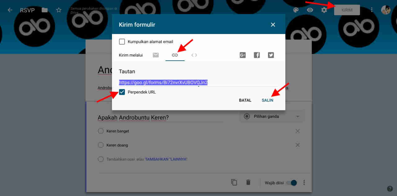 Cara Membuat Google Form yang Menarik (Dilengkapi Gambar)