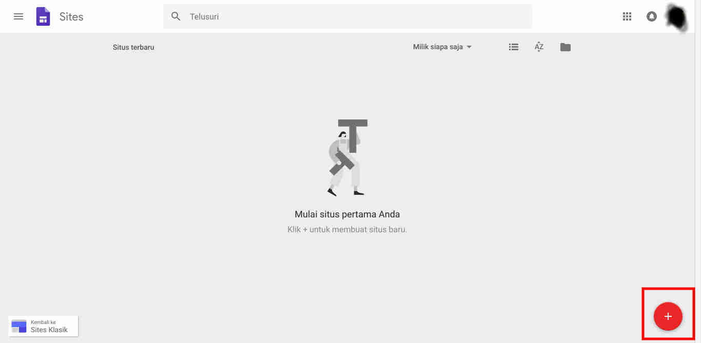 Cara Membuat Google Site Androbuntu 