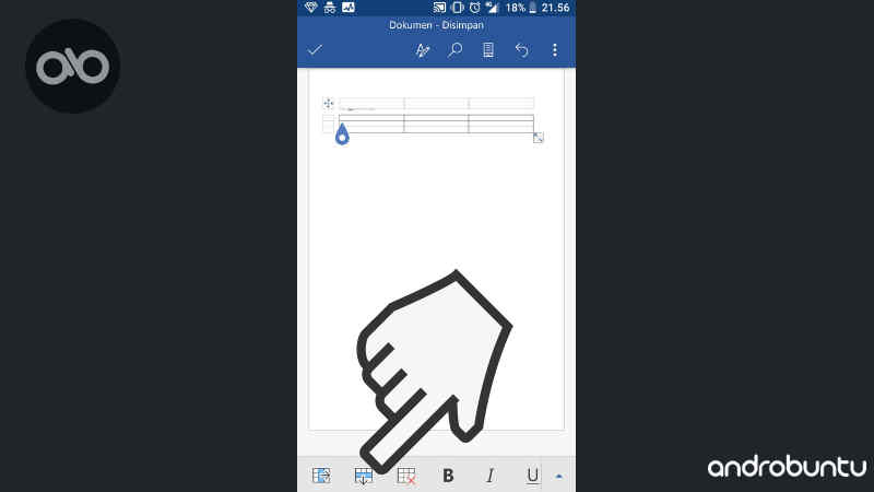 cara membuat tabel di word 2007