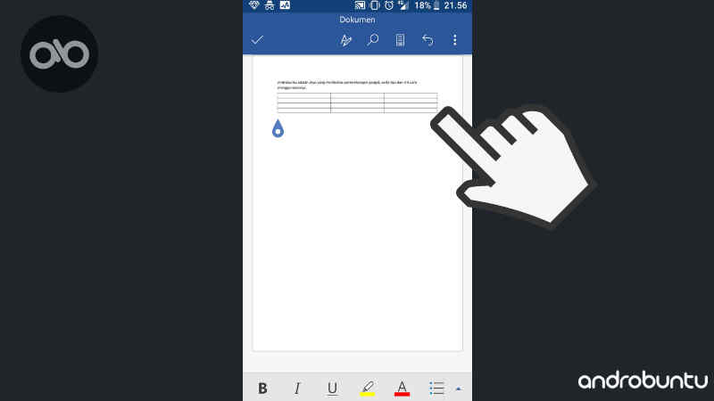 cara membuat tabel di word 2010