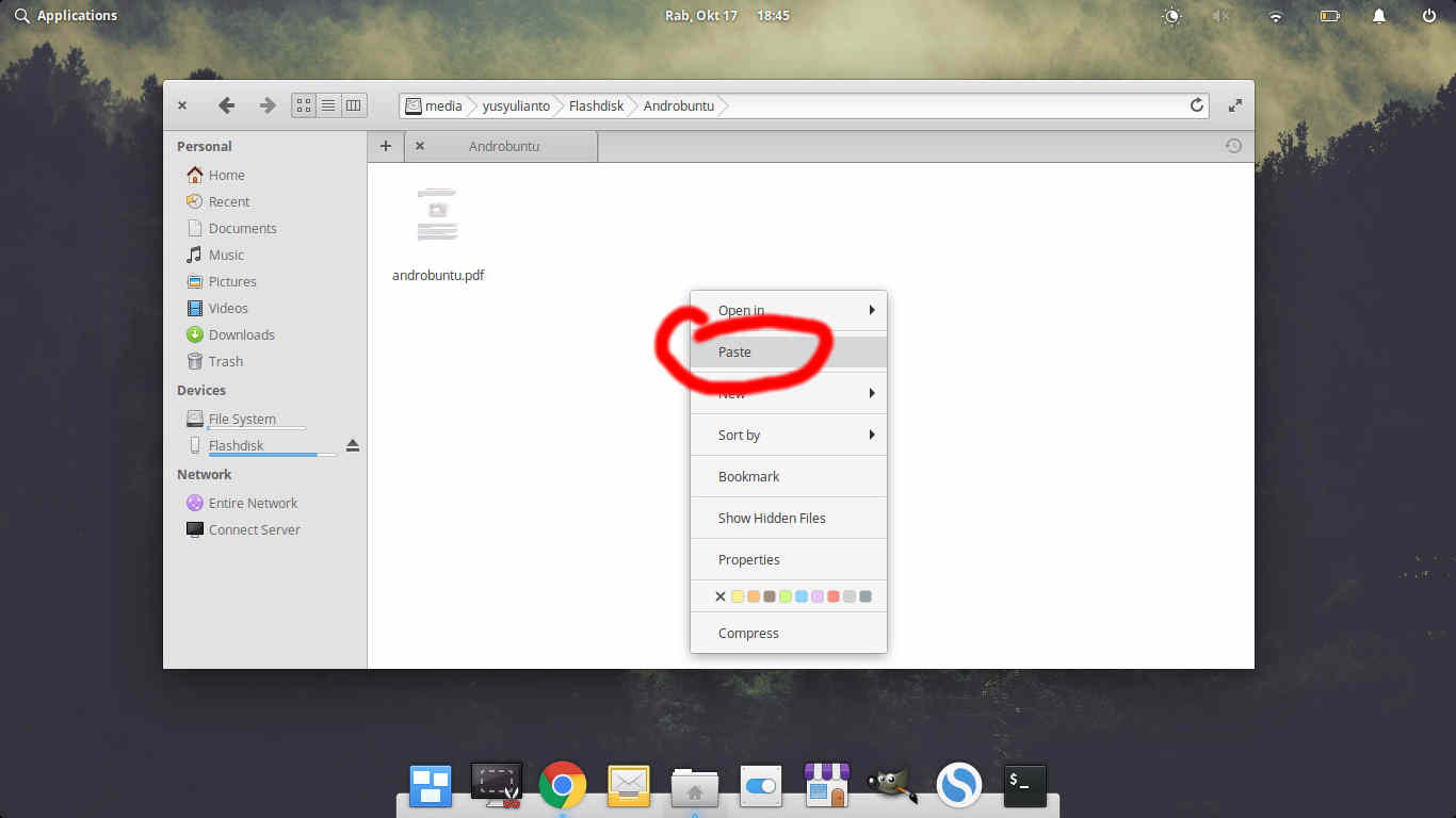 cara memindahkan aplikasi dari flashdisk ke laptop