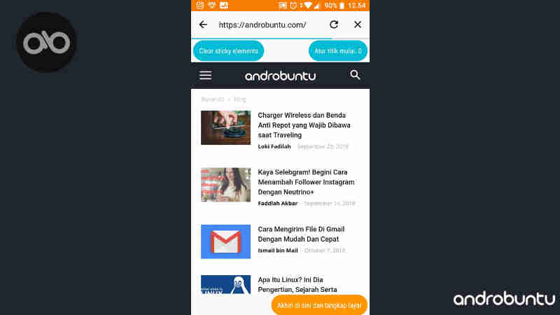 Cara Screenshot Panjang Di Android Semua Merk Dan Tipe