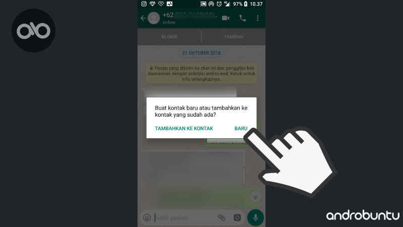 kontak whatsapp tidak terbaca