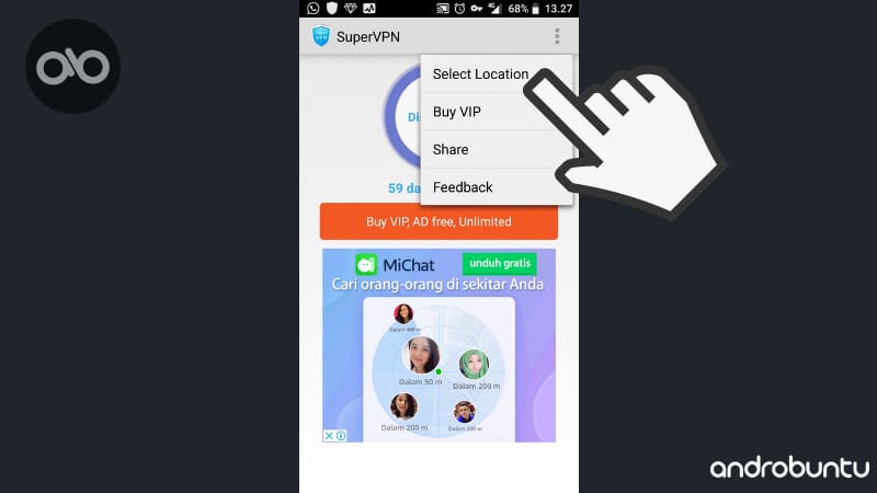Cara Menggunakan SuperVPN Di Android