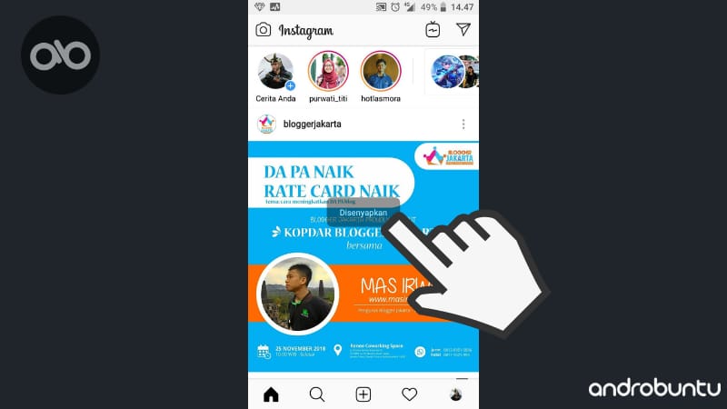 Cara Mute Instagram Stories Dan Post Orang Lain