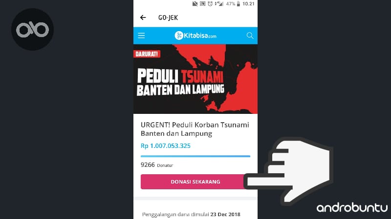 Begini Cara Donasi Di Kitabisa Pakai Go-Pay