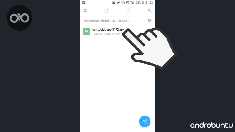 Cara Backup Aplikasi Menjadi File APK Di Android by Androbuntu