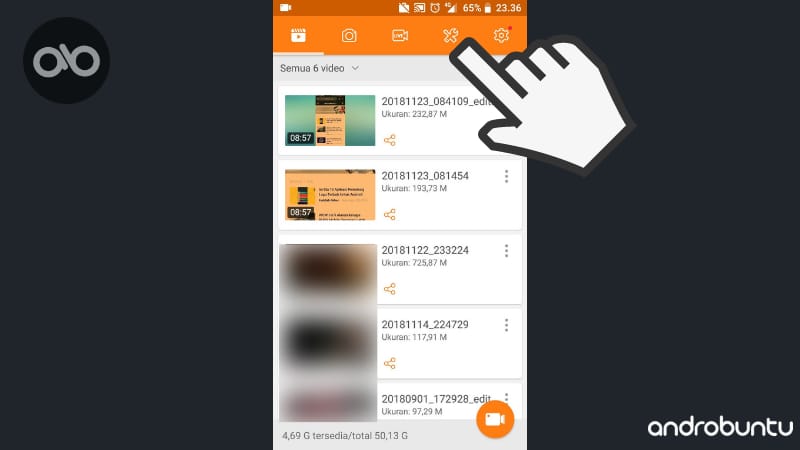 Cara Edit Gambar Menggunakan DU Recorder Di Android