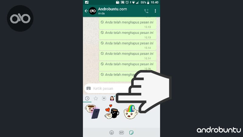 Cara Membuat Stiker WhatsApp Dengan Foto Sendiri Di Android by Androbuntu