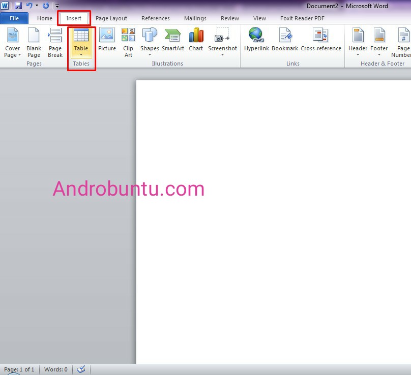 Cara Membuat Tabel Di Microsoft Word Dengan Mudah Dan Cepat
