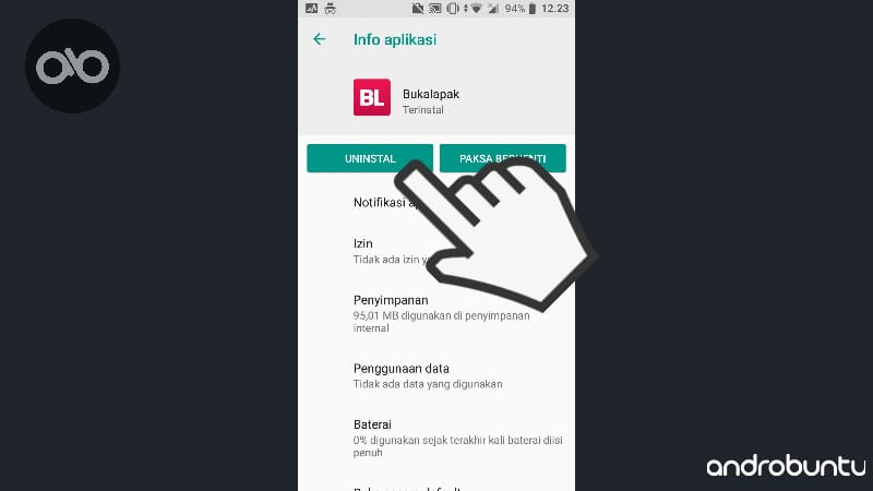 Cara Mengatasi Aplikasi Bukalapak Error Di Android by Androbuntu 3