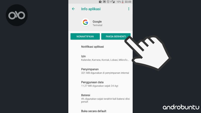 Cara Mengatasi Aplikasi Google Error Di Android