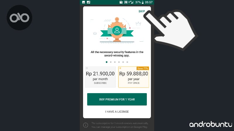 Cara Menghapus Virus Di HP Samsung Menggunakan Kaspersky by Androbuntu