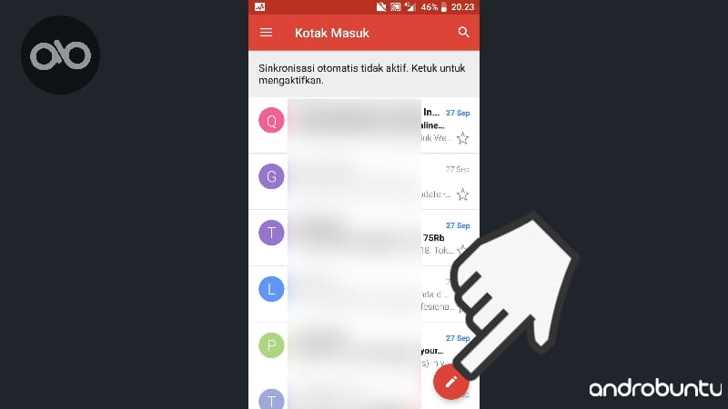 cara mengirim lamaran lewat email di hp