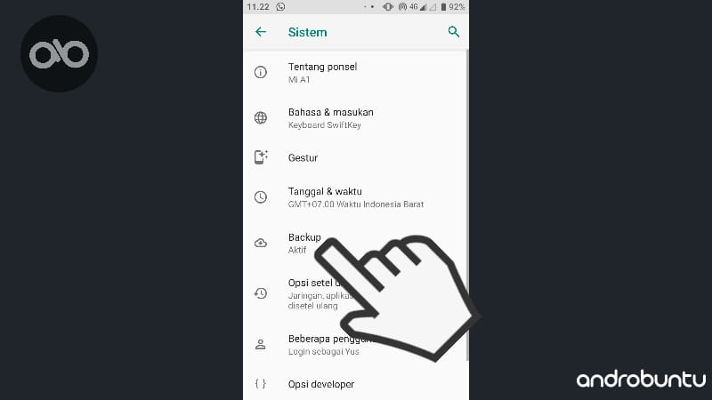 Cara Backup Data Android Ke Google Drive by Androbuntu 2
