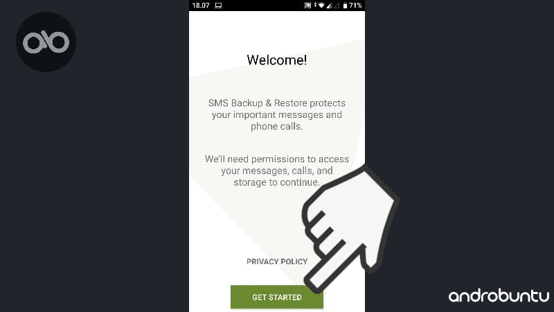 Cara Backup SMS Di Android by Androbuntu
