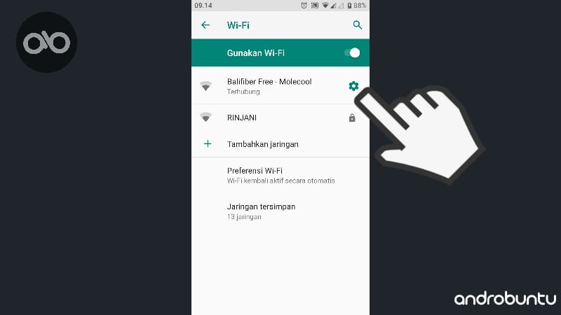 cara melihat ip address wifi