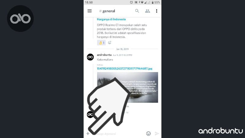 Cara Kirim Gambar Di Discord by Androbuntu 1