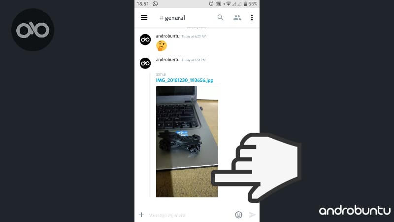 Cara Kirim Gambar Di Discord by Androbuntu 3