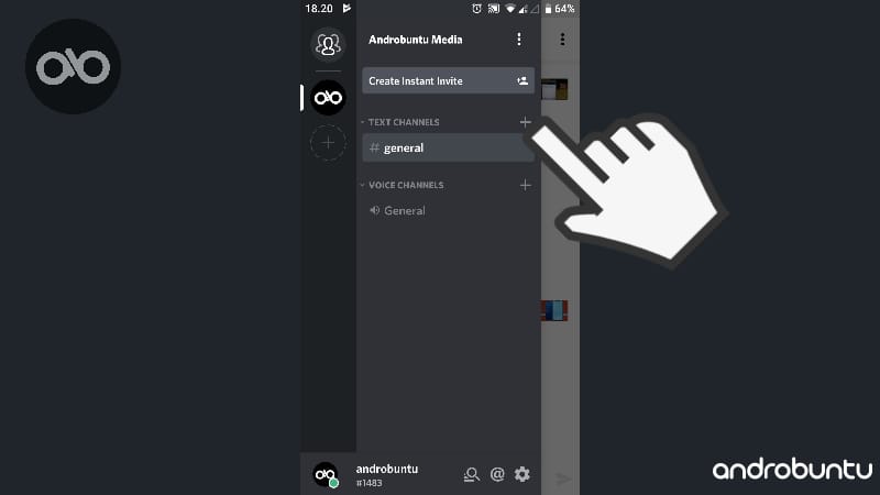 Cara Membuat Channel Baru Di Discord by Androbuntu 2