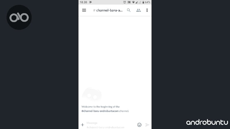 Cara Membuat Channel Baru Di Discord by Androbuntu 4