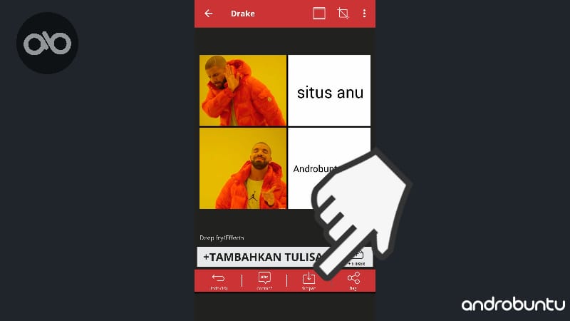Cara Membuat Meme Di Android dengan Mudah dan Cepat by Androbuntu 5