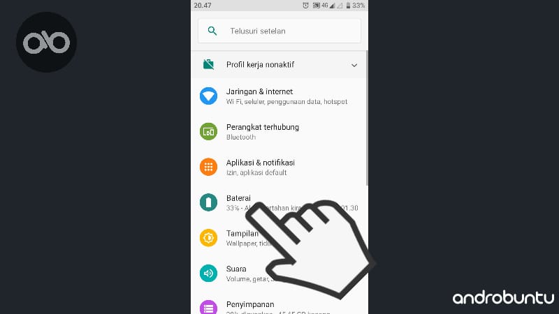 Cara Mengaktifkan Fitur Penghemat Baterai Di Android by Androbuntu 1