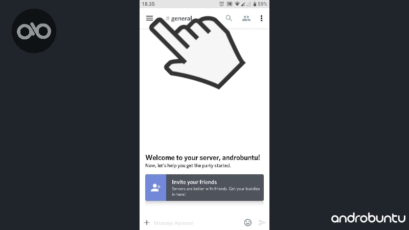 Cara Menghapus Server Discord by Androbuntu 1