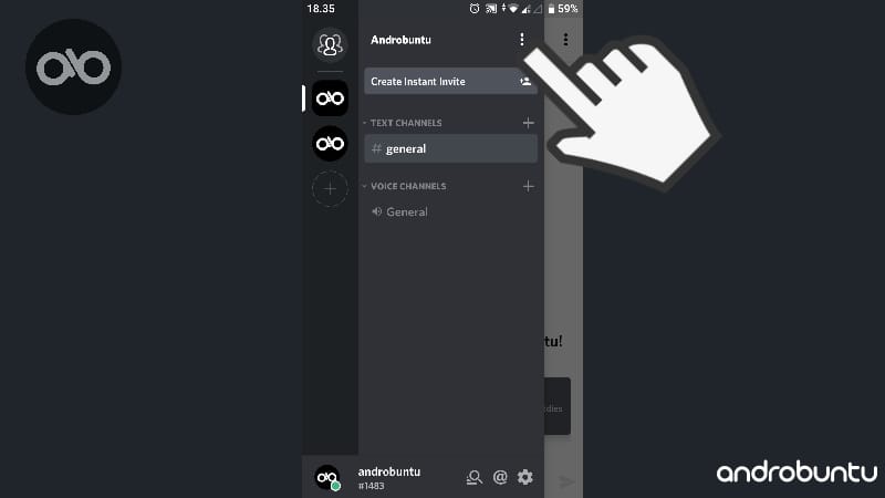 Cara Menghapus Server Discord by Androbuntu 2