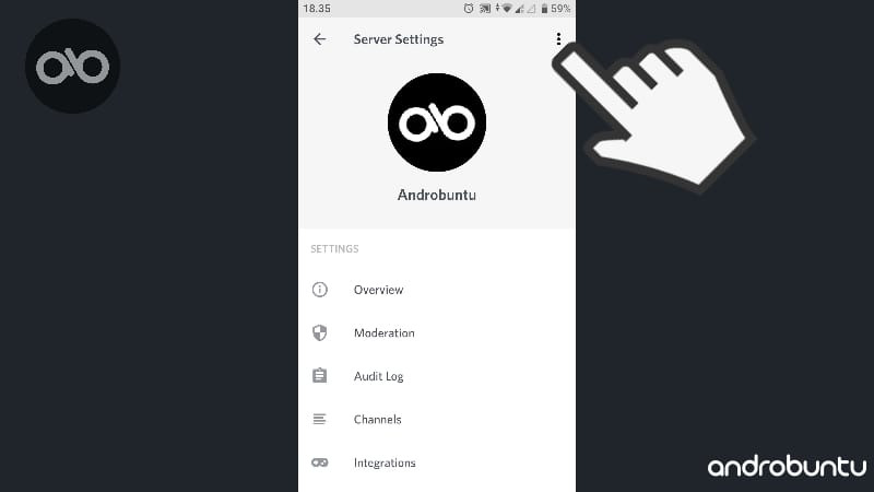 Cara Menghapus Server Discord by Androbuntu 4