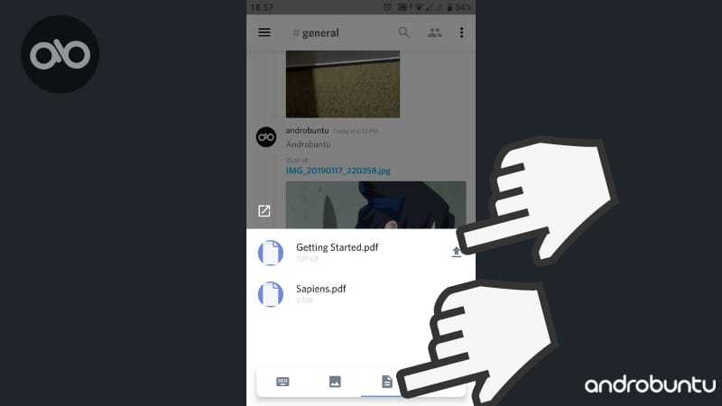 Cara Mengirim Dokumen Di Discord by Androbuntu 1