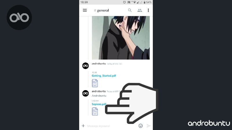 Cara Mengirim Dokumen Di Discord by Androbuntu 7