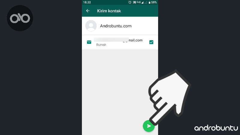 Cara Mengirim Kontak Melalui WhatsApp by Androbuntu 10