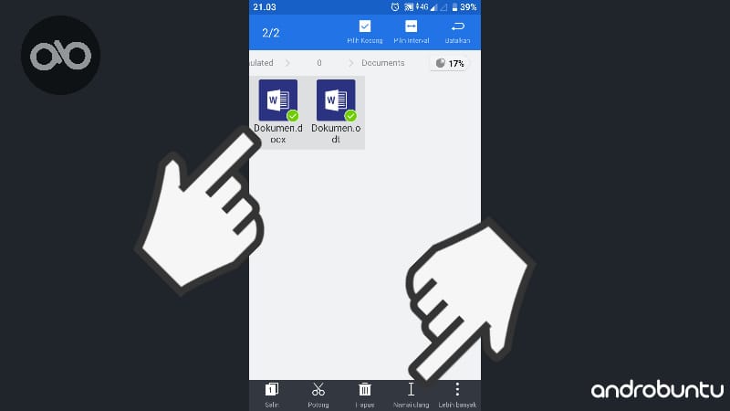 Cara Rename Banyak File dan Folder Sekaligus Di Android by Androbuntu 1