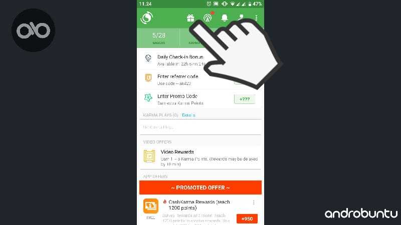 Cara Mendapatkan Kode Voucher Google Play Gratis di Android by Androbuntu 6