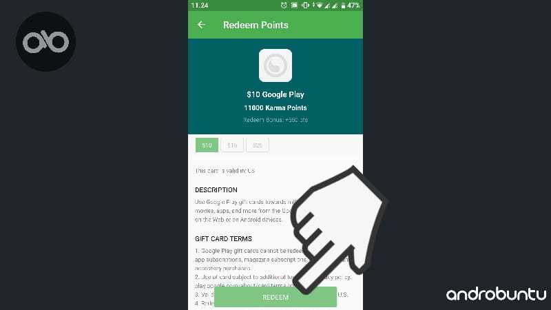 Cara Mendapatkan Kode Voucher Google Play Gratis di Android by Androbuntu 8