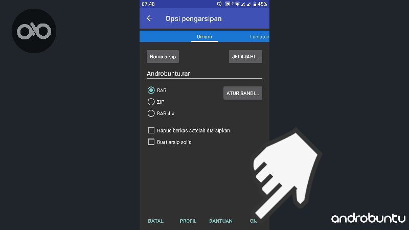 Cara Mengirim Folder Melalui WhatsApp dengan Mudah by Androbuntu 2