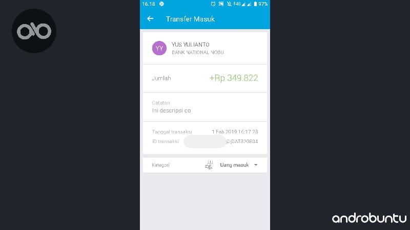 Cara Transfer Saldo OVO Ke Rekening Bank by Androbuntu 6