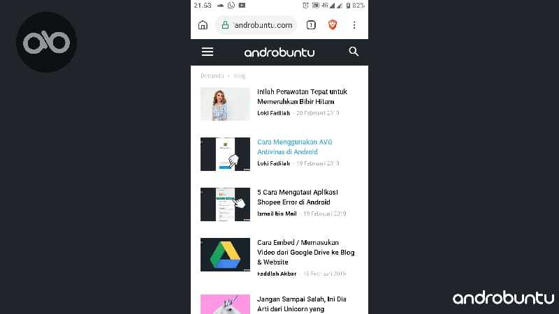 Review Brave Browser by Androbuntu 4