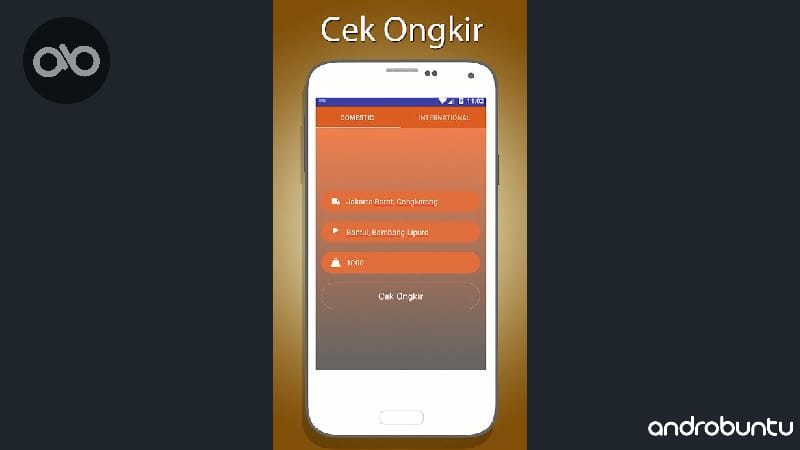 Aplikasi Cek Ongkir Terbaik untuk HP Android by Androbuntu.com 1