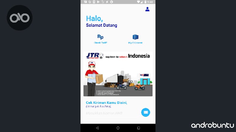 Aplikasi Cek Ongkir Terbaik untuk HP Android by Androbuntu.com 3