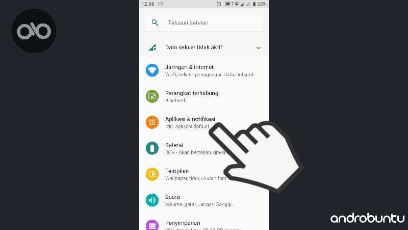 logout dari google play store