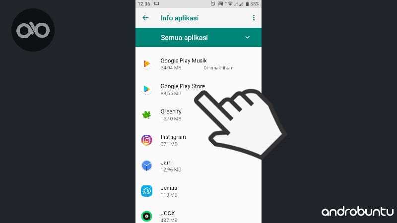 Cara Logout dari Akun Google Play Store Semua Merk Android by Androbuntu.com 5