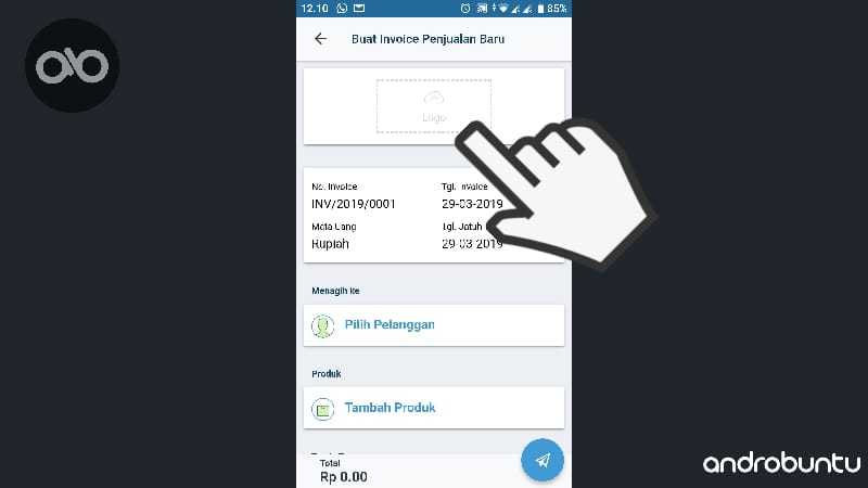Cara Membuat Invoice di Android dengan Cepat by Androbuntu.com 3