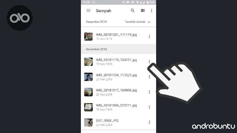 Cara Mengembalikan File yang Sudah Dihapus di Google Drive by Androbuntu.com 3