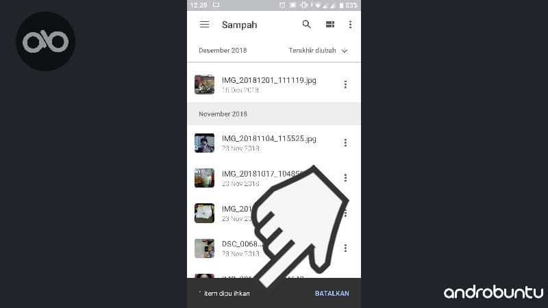 Cara Mengembalikan File yang Sudah Dihapus di Google Drive by Androbuntu.com 5