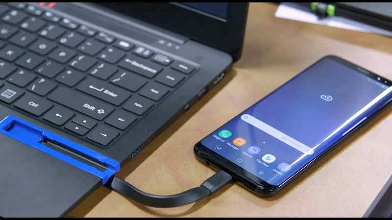 cara mengirim file dari laptop ke ponsel android by Androbuntu.com