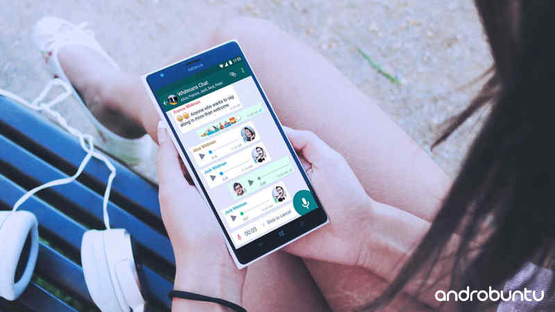 Cara Menarik Pesan di WhatsApp yang Typo atau Salah Kirim by Androbuntu.com